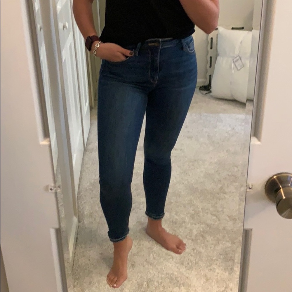 Dark Wash Skinny Jeans